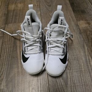Nike Kids White and Black Alpha Sneakers